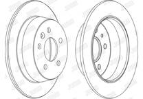 Brake disc set (2)