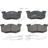 Rear brake pad set JURID - 571334J