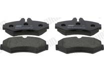 Rear brake pad set