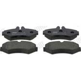 Rear brake pad set JURID - 571950J