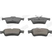 Rear brake pad set JURID - 573186JC