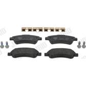 Rear brake pad set JURID - 573274J