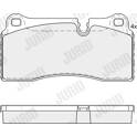 Rear brake pad set JURID - 574144J
