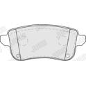 Rear brake pad set JURID - 574146J