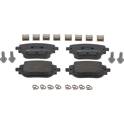 Rear brake pad set JURID - 574255J