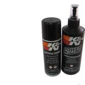 Nettoyant 355ml + aérosol huile 204ml pour filtre à air k&n  K&N Filters - 99-5003EU