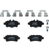 Bremsbelagsatz hinten KAMOKA - JQ101227