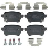 Bremsbelagsatz hinten KAMOKA - JQ101377