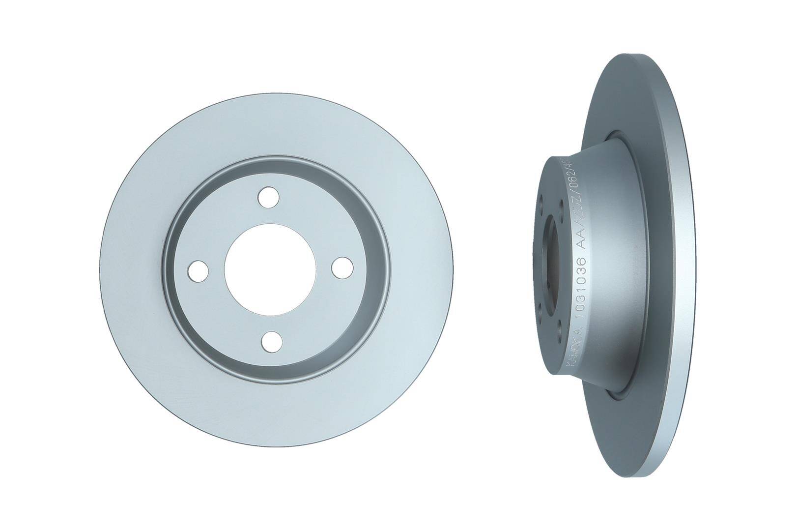Front brake disc