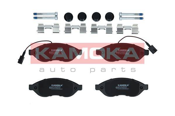 Front brake pad set