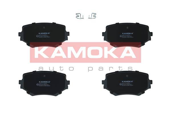 Front brake pad set