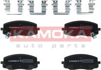 Front brake pad set