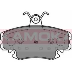 Jeu de 4 plaquettes de frein arrière KAMOKA - JQ1011690