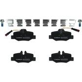 Kit Plaquettes De Frein ABS Arrière Pour Mercedes Vito - Réf. 37450, Compatible Nombreux Modèles, Neuf