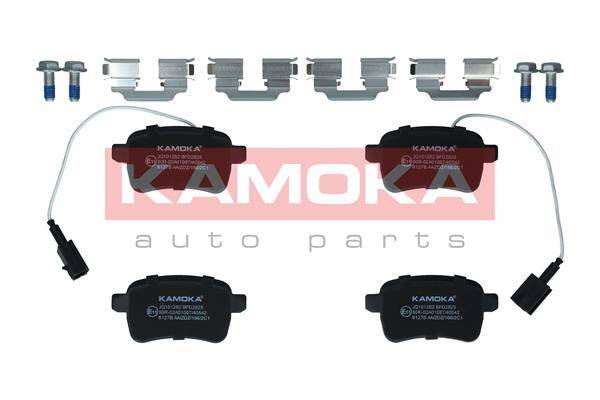 Front brake pad set