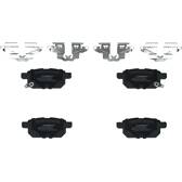 Rear brake pad set KAMOKA - JQ101300