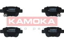 Rear brake pad set