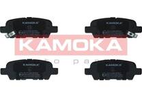 Rear brake pad set