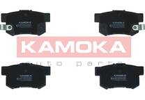 Rear brake pad set