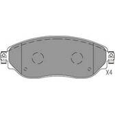 Front brake pad set KAVO PARTS - KBP-6624