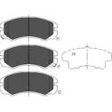 Kit pastiglie freno anteriore KAVO PARTS - KBP-3501