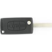 Guscio chiave senza lama, adattabile per Citroën CE0536, 3 pulsanti, blister KEYSKAR - CI3536