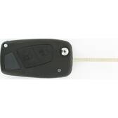 Coque fiat 3 boutons lame fraisée (pile sur tiroir) KEYSKAR - FIA35