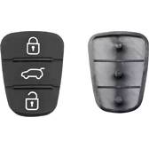 Boutons caoutchouc adaptables pour clé Kia / Hyundai - 3 boutons KEYSKAR - KIA65