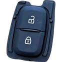 Rubber buttons adaptable for Dacia / Renault keys - 2 buttons for right-hand key KEYSKAR - RE07M