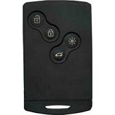 Renault 4-button key card with blade compatible with Megane/Scenic/Captur/Clio KEYSKAR - RE37
