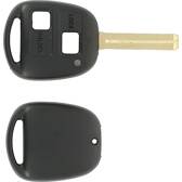 Toyota 2-button case with milled blade KEYSKAR - TO29