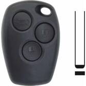 Funda para llavero adaptable a Renault 3 botones, hoja fresada, blíster KEYSKAR - RE33