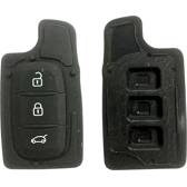 Botones de goma adaptables para llaves Dacia / Renault - 3 botones para llave retráctil KEYSKAR - RE59B