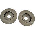 Brake disc set (2) KLAXCAR FRANCE - 25014z