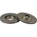 Brake disc set (2) KLAXCAR FRANCE - 25015z