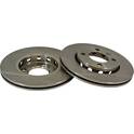 Brake disc set (2) KLAXCAR FRANCE - 25036z