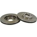 Brake disc set (2) KLAXCAR FRANCE - 25065z