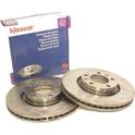 Brake disc set (2) KLAXCAR FRANCE - 25072z