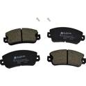 Front brake pad set (4 pcs) KLAXCAR FRANCE - 24265z