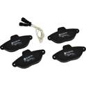 Front brake pad set (4 pcs) KLAXCAR FRANCE - 24627z