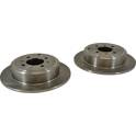 Brake disc set (2) KLAXCAR FRANCE - 25047z