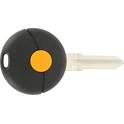 Smart adaptable key fob case with 1 button and fixed serrated blade KLEMAX - SMA11