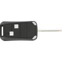 Toyota compatible key fob with 2 buttons and retractable serrated blade KLEMAX - TOY240