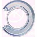 Splash Panel, brake disc KLOKKERHOLM - 5076879