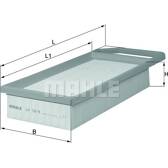 Air Filter KNECHT - LX 1619