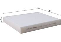 Filter, kupéventilation
