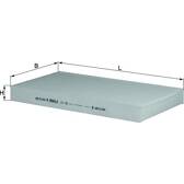Filter, kupéventilation KNECHT - LA 152