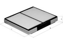 Filter, kupéventilation