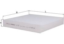Filter, kupéventilation