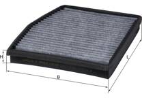Filter, kupéventilation